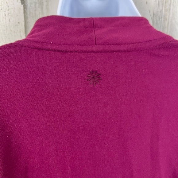 Athleta purple suedy lady long sleeve activewear dress size XSP - Picture 4 of 12
